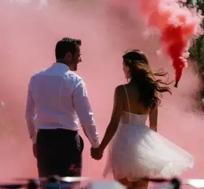 Filmagem com Drone para Chá Revelação casal