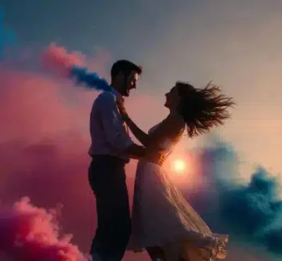 Reels para Redes Sociais Chá Revelação